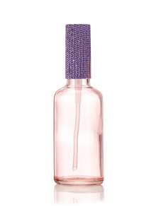 Rhinestone Glass Spray Refillable Bottle - Refillable Perfume, Facial Toner, Essential Oil Fine Mist Atomizer; Perfume Essential Oil Spray, Car Rhinestone Decor; Cosmetic Bottle, Essential Oil Glass Empty Bottle, Sample Bottle, Travel Container, Spray Bottle; Suitable For Car Perfume Refill, Portable Makeup Storage For Travel; Easy To Clean; Vacation Travel Essential; Back To School Must-Have, Girls Birthday Gift - Multicolor - View 16