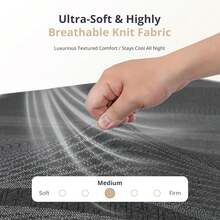 Queen Size Mattress, 10 Inch Gel Memory Foam, Cooling & Back Pain Relief, Fiberglass Free, CertiPUR-US Certified, Foam Made In USA, Medium OAT1 - 6 Inch - View 7