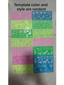 20/10 Sheets Extra Large A4 Magic Scratch Art Paper, With Bamboo Pen And Template, Suitable For Painting, Craftsman's Delight, Rainbow Art Scratch Paper Set, Perfect Birthday Party Or Holiday Gift, Excellent Gift - Multicolor - View 11
