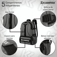 Super Kampak Mr04 Expandable Multipurpose Camping Backpack - Grey - View 4