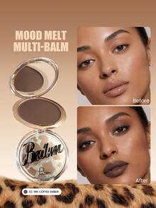 Pudaier Cream Contour & Blush 2-In-1 Multi-Function Stick, Layerable Face Makeup, Smooth Texture Easy To Blend, Suitable For Natural Sculpting, Wedding, Halloween And Gift Choice - 02 - View 1