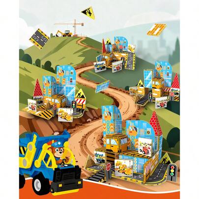44PCS Magnetic Building Blocks, Magnetic Toys, Educational Magnetic Toys, Birthday And Christmas Gifts, Creative Games, Magnetic Cube Puzzles, Magnetic Cube Sets, Magnetic Cube Toys, Magnetic Building Block Toys