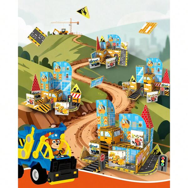 44PCS Magnetic Building Blocks, Magnetic Toys, Educational Magnetic Toys, Birthday And Christmas Gifts, Creative Games, Magnetic Cube Puzzles, Magnetic Cube Sets, Magnetic Cube Toys, Magnetic Building Block Toys