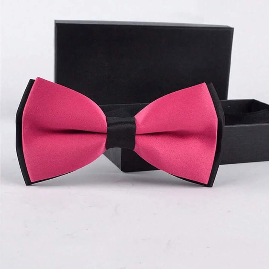 Kids Bow Ties - Pink - View 1