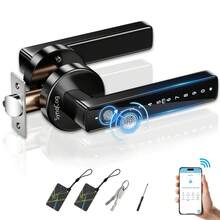 Smart Door Lock - Black - View 2