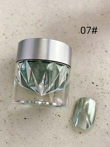 1 Botol (0,5g) Bubuk Kuku Glitter Moonlight Mirror Bubuk Aurora Dekorasi Kuku - MultiWarna - View 25