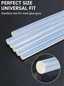 High Viscosity Multi-Purpose Hot Melt Glue, Suitable For Most Glue Guns, Ideal For Home DIY Creative Projects, Daily Office Maintenance And Halloween And Other Holiday Decoration Needs - Multicolor - View 5