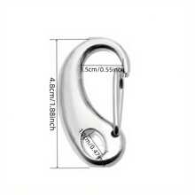 4pcs/Pack Carabiner Clips, Multi-Functional Marine Grade Hooks, Suitable For Poles, Ropes, Keychains And Outdoor Gear, Durable Outdoor Equipment Clips - Multicolor - View 5