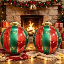 2pcs 27 Inch Large Christmas Theme Hanging Party Decoration Balloons - View 2