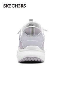 Skechers 斯凱奇 D'LITES系列復古拼接老爹鞋熊貓鞋運動休閒鞋 - 淡紫色 - 查看 6