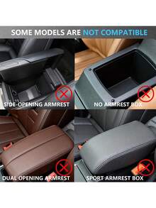 1pc Extra Large Canvas Car Storage Bag, Car Accessories, Back Seat Organizer Mesh, Used For Organizing Back Seat Items, Multi-Compartment Car Storage Bag, Can Store Phone, Documents, Snacks, Charger, Travel Essentials, Compact Space-Saving Design - Multicolor - View 6