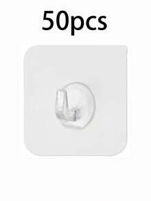 Transparent Strong Adhesive Magic Hooks Self-Adhesive Plastic Hangers Bathroom Sundries Packaging Bag - Multicolor - View 12