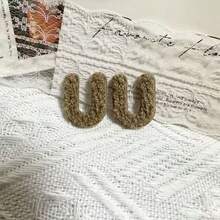 2件裝自黏式雪尼爾字母貼布，刺繡 A-Z 英文字母毛巾貼布，適用於 DIY 衣物、包包、夾克裝飾 - 雪尼爾字母 - 查看 30