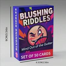 Don't Think Wrong Card Game, Interactive Party Game That Instantly Ignites The Atmosphere, Humorous And Funny Guessing Card Game, Tabletop Card Game, Adult Board Game, Couple Dating Game, Party Gathering Camping Icebreaker Entertainment Game Tool, Couple New Year Christmas Birthday Party Gift - View 3