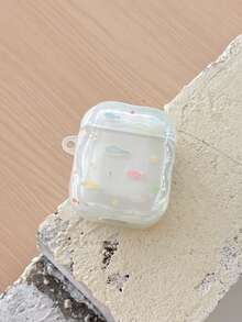 Ốp bảo vệ tai nghe Pods Pro 3 họa tiết cá nhỏ nhiều màu, vỏ tai nghe Pods 3 thế hệ 4 mới, ốp bảo vệ tai nghe Apple Pods Pro 2 thế hệ 2, Pods 4 mẫu mới trong suốt cho nữ - trắng - Xem 7