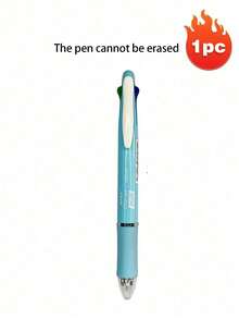Clickable Multi-Color Ballpoint Pen, 4-In-1 Multifunctional Writing Pen, Stationery, Student Supplies - 4-color Ballpoint Pen + 1 Pencil Lead - View 12