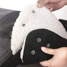 1pc Universal Winter Warm Stroller Hand Muff, Windproof & Waterproof, Newborn Baby Carriage Accessory - As Shown - View 4