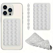 1pc Silicone Suction Cup Car Phone Holder - Hands-Free, Strong Grip, Suitable For Selfie And Video - Gift - Multiple Styles - View 13