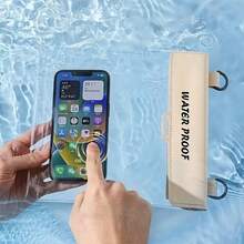Transparent Waterproof Crossbody Bag, Swimming Beach Phone Waterproof Pouch, Water Park Rafting Storage Bag - Multicolor - View 6