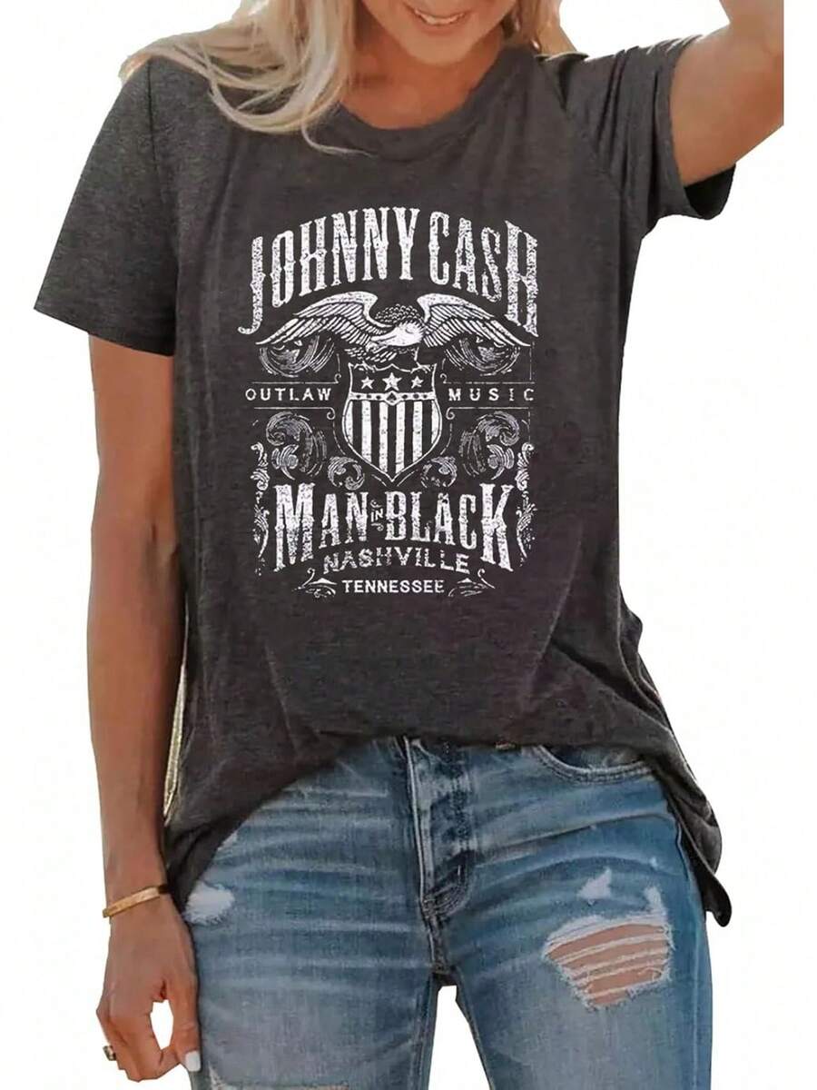 Women T-Shirts - 黑暗的 - 查看 1