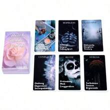 Permainan Tarot Rahasia Tersembunyi Hati, Ramalan Nasib, Kartu Tarot, Permainan Papan untuk Pesta Keluarga, Permainan Meja - Dusty Pink - View 6