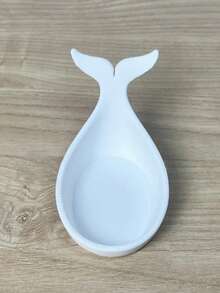 PLA Material Cute Fish Tail Shaped Storage Tray, Desktop Jewelry & Cosmetics Organizer Small Tray - C - View 1