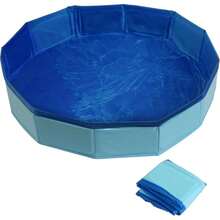 Foldable Portable Foot Bath Basin, PVC Foldable Foot Bath Basin For Pool Entrance, Essential Pool Cleaning Accessory, Non-Slip Thickened Design, Suitable For Inground And Above Ground Pools, Beach, Backyard, Multi-Functional Foldable Foot Bath Basin, Easy To Store And Clean - Upgraded - View 1