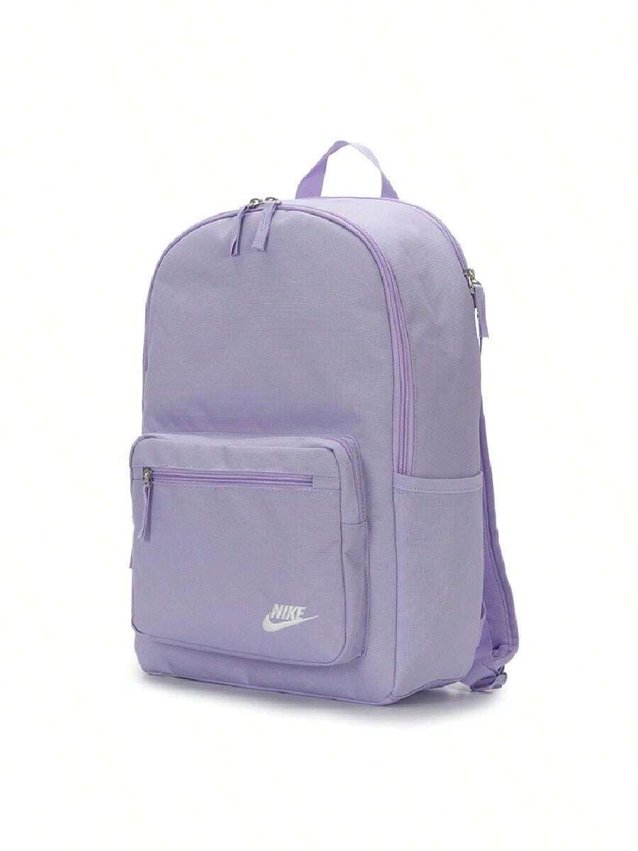 Nike Unisex Lightweight Outdoor Backpack NK HERITAGE EUGENE BKPK 2026 Summer New Taro Purple Backpack DB3300-515 - Hydrangea Purple/(Peak White) - View 1