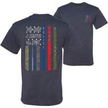 Women T-Shirts - 復古石楠紫海軍藍 - 查看 4