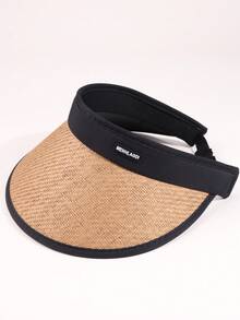 1 Stück Damen-Strohhut zum Rollen - Unisex Sommer-Sonnenhut, verstellbare Krempe, faltbar, geeignet für Strand, Golf, Sport, Angeln, Laufen, Reisen und andere Anlässe, Hüte, Hüte für Frauen, Sonnenhüte für Frauen, Strandhut - mehrfarbig - Übersicht 10