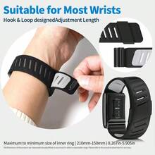 Silicone Dual-Color Watch Band Compatible With 5.0, Adjustable Sports Replacement Wristband, Suitable For Men And Women. Multiple Colors Available. - 25mm - View 9