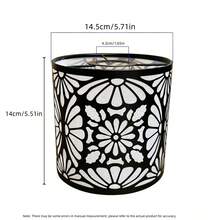Cylindrical Ceiling Sunshade, Modern Metal Drum Shaped Lampshade, Suitable For Pendant Lamps, Wall Lamps, And Table Lamps - Suitable For Home And Commercial Decoration, Easy To Install - Hollow Lampshade - View 2