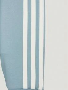 Adidas Originals Men's CALI TEE LS M Long Sleeve Knit Collarless T-Shirt TLC8313 - Blue - View 4