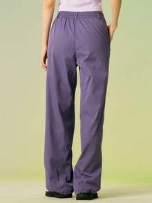 CAMEL CROWN Women's Outdoor Straight-Leg Sun Protection Quick-Drying Cooling Cargo Pants For Hiking And Mountaineering - Purple Sleeves - View 4