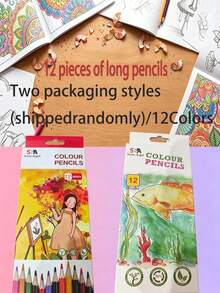 72pcs/36pcs/12pcs Oil-Based Colored Pencil Set With Durable Metal Box, Rich And Vibrant Colors, Smooth Application And Easy Blending, Pre-Sharpened Art Pencils For Drawing, Sketching, Shading And Illustration - Sets - View 9