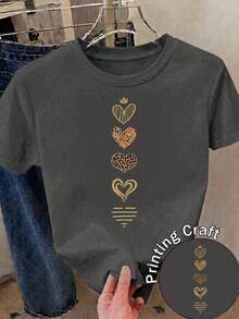 Women T-Shirts - Dark Grey 2 - View 3