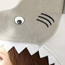 1pc Halloween Shark Costume Hat, Adult Party Hat, Suitable For Birthday Party, Thanksgiving, Christmas, Costume Party - View 8