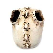 1pc Creative Horrible Wide-Mouth Skull Pen Holder Storage Rack, Desktop Organizer Decor For Home & Office, Unique Halloween Gift Ornament Room Decor Home Decor Halloween Decor - Multiple Styles - View 11