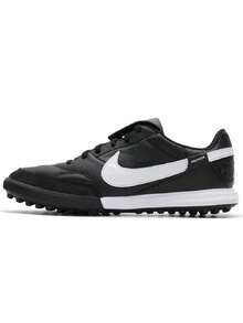 Nike Men's Football Training Shoes, TF Studs For Hard Ground, HM0283-001 - Black/White - View 6