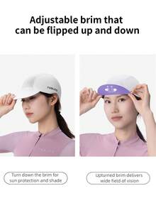 TOSUOD Women's Cycling Sun Protection Cap, Lightweight Breathable Helmet Liner Sunshade Headwear, High Elasticity Sweat-Absorbing Snug Fit Head Accessory, Spring/Summer Mountain Bike Road Bike Outdoor Commute Lightweight Cycling Sun Protection Accessory - Multicolor - View 9