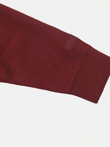 Adidas Men's WUZONG WEN FZ S Knit Jacket Without Hood KG0801 - Red - View 6