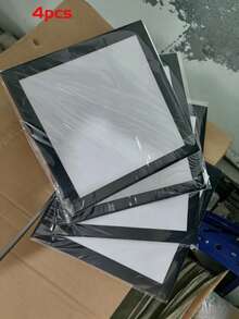 2/4/6件組磁吸鑽石畫框，尺寸10x16英吋/30x30公分－自黏式，適用於25.4x35.56公分/25x25公分畫作｜多功能展示，適用於牆面、窗戶、門｜黑色，房間裝飾家居裝飾牆面藝術收納，適用於萬聖節、聖誕節裝飾 - 彩色 - 查看 19