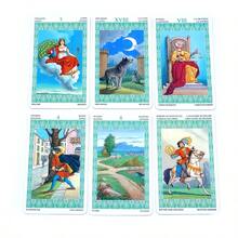 塔羅 Lenormand 塔羅牌組 命運塔羅牌 派對桌上遊戲 命運卡 算命遊戲 - 橄欖綠 - 查看 4