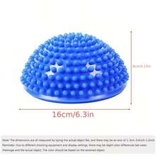 PVC Massage Ball, Used For Foot And Yoga Training - To Relieve Muscle Tension And Improve Balance, Sensory Training Semi Spherical, Random Color - Multicolor - View 12