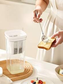 Greek Yogurt Maker Kit, Cheese Water Separator, Homemade Greek Yogurt Machine, Cold Brew Milk Separator With Ultra-Fine Mesh Strainer And Sturdy Flip-Top Rectangular Storage Box, Home Yogurt Making Tool, Yogurt Filter, Also Can Be Used As Food Storage Box, Snack Storage Box - View 3