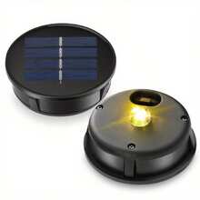 2/4pcs Solar Lantern Replacement Light Bulbs, IP65 Waterproof Warm White Solar LED Light Caps, Metal Projection Hanging Lamp Replacement Parts, Outdoor Garden Yard Backyard Holiday Decoration Accessories - Solar Panel - Small Light Bulb - View 8