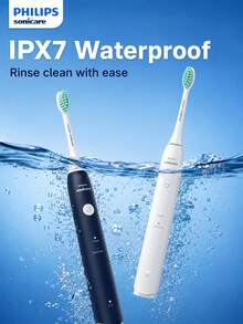 PHILIPS Sonicare HX2431 2000 Series Adult Rechargeable Sonic Electric Toothbrush, Clean & Sensitive Modes, 30,000 Strokes/Min, USB Charging Base, 14-Day Battery Life - Multicolor - View 11
