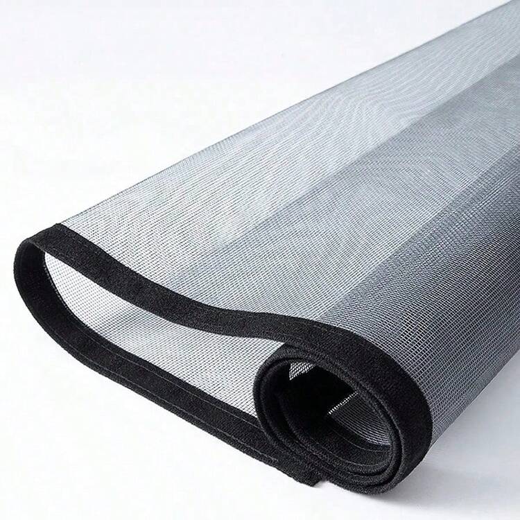 1pc Self-Adhesive Window Screen, Invisible Insect Net For Home Use In Summer, Easy To Install - Gray Mesh With Black Border - View 84