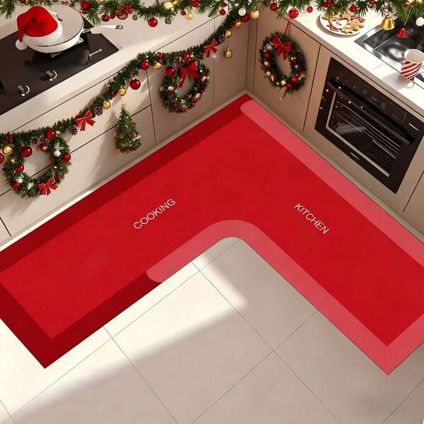 L Corner Carpet Kitchen Rug Living Room Carpet Floor Mats Kitchen Absorbent Non Slide Mats Kitchen Foot Mats Machines Wash Kitchen Rugs For Cooking