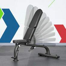 METIS Adjustable Weight Bench | COMMERCIAL FLAT INCLINE DECLINE – Gym Bench - Multicolor - View 5